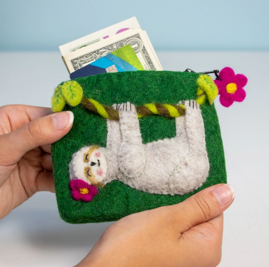 Swingin' Sloth Coinpurse
