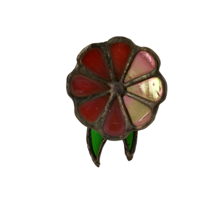 Double Layer Flower Bolo Tie