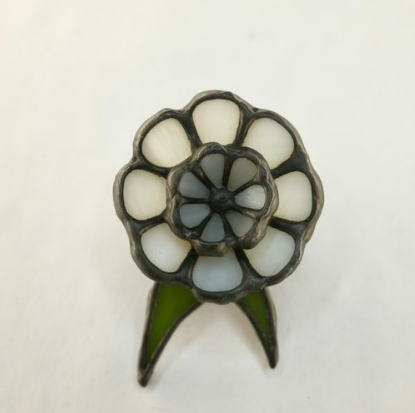 Double Layer Flower Bolo Tie