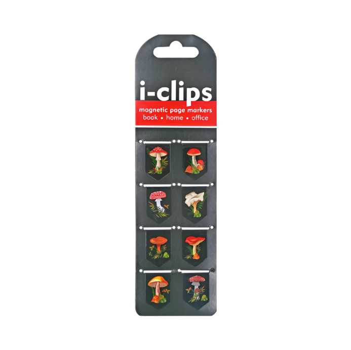 Mushrooms i-clips Magnetic Page Markers