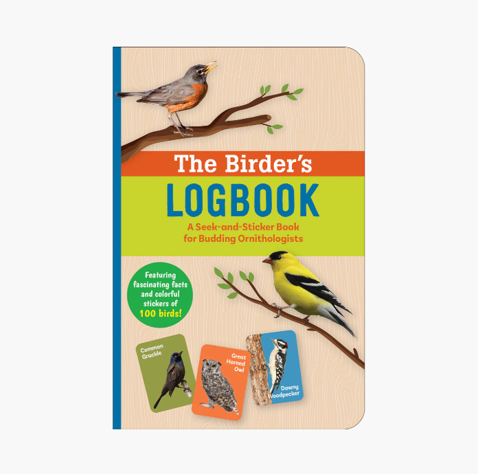 The Birder's Logbook: A Seek-and-Sticker Book for Budding Ornithologists