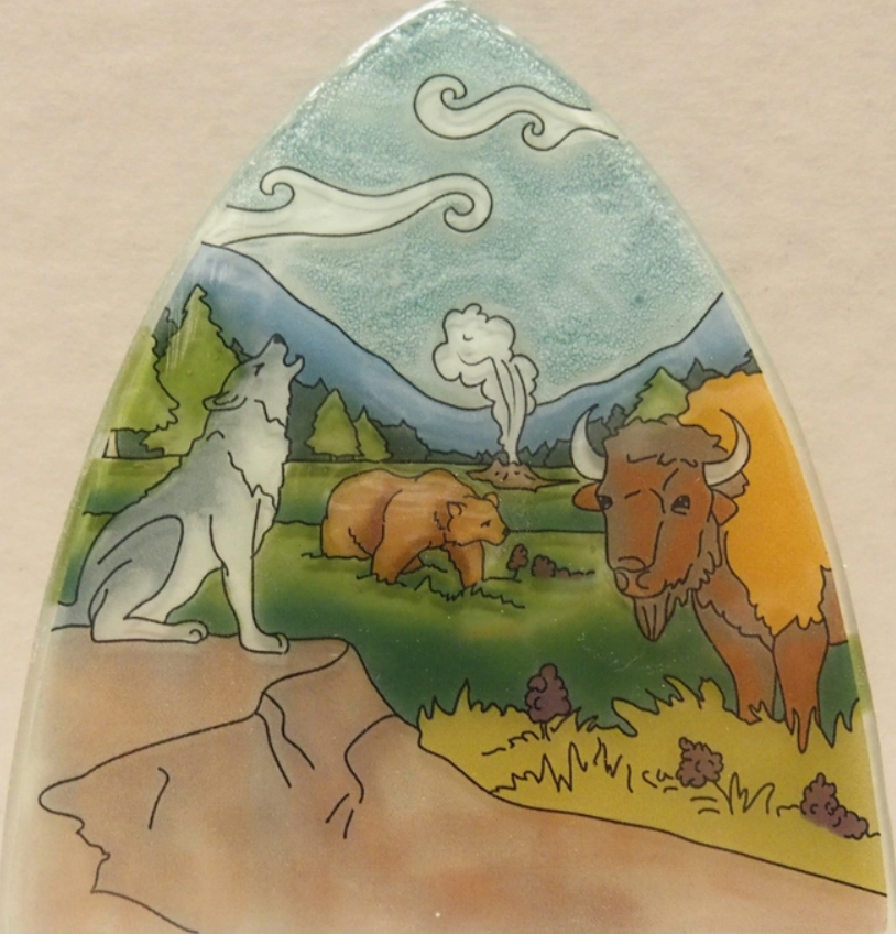 Yellowstone Scene Nightlight
