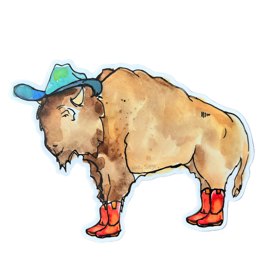 Bison in Boots