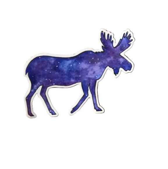 Light Up Moose Magnet (W/Name 'Jackson Hole, WY')