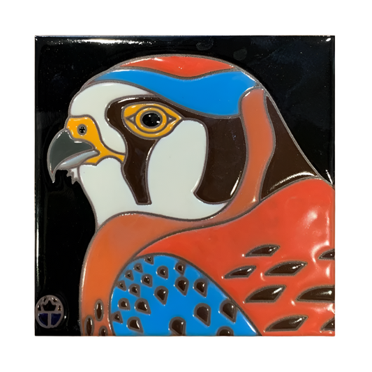 WT Kestrel 6"x6" Hand Glazed Tile
