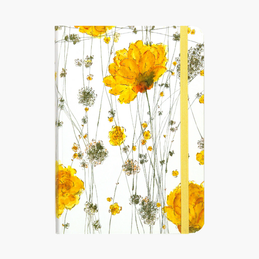 Journal Yellow Flowers