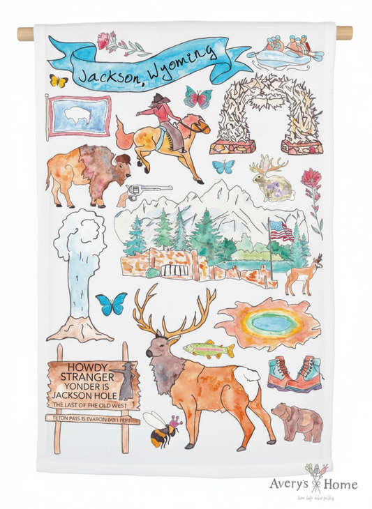 Tea Towel Jackson Hole