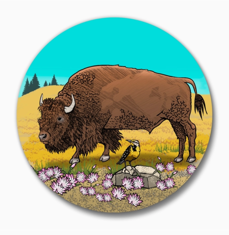 Buffalo Buck Magnetic Bottle Opener