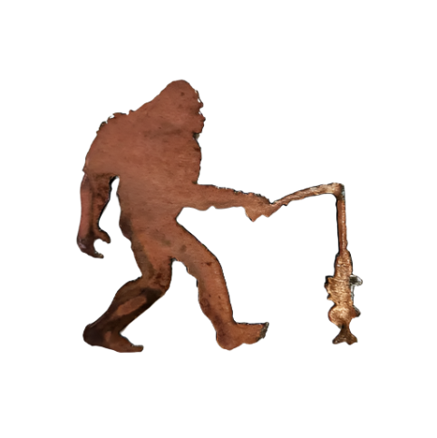 Fishing Yeti Magnet Luxury Steel Bigfoot