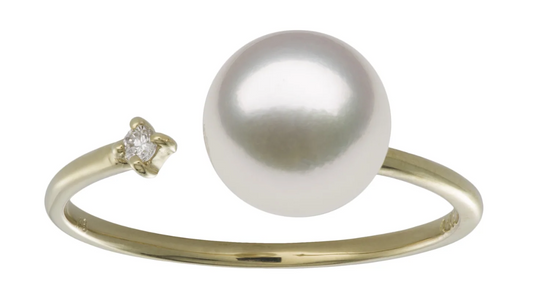 Petite Open Ring 18KY