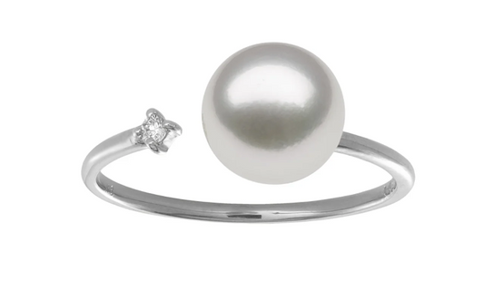 Petite Open Ring 18KW