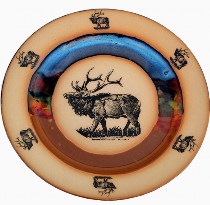 Elk Dinner Plate