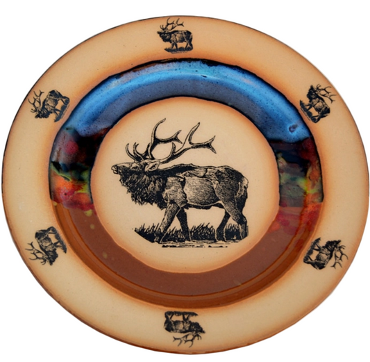 Elk Dinner Plate