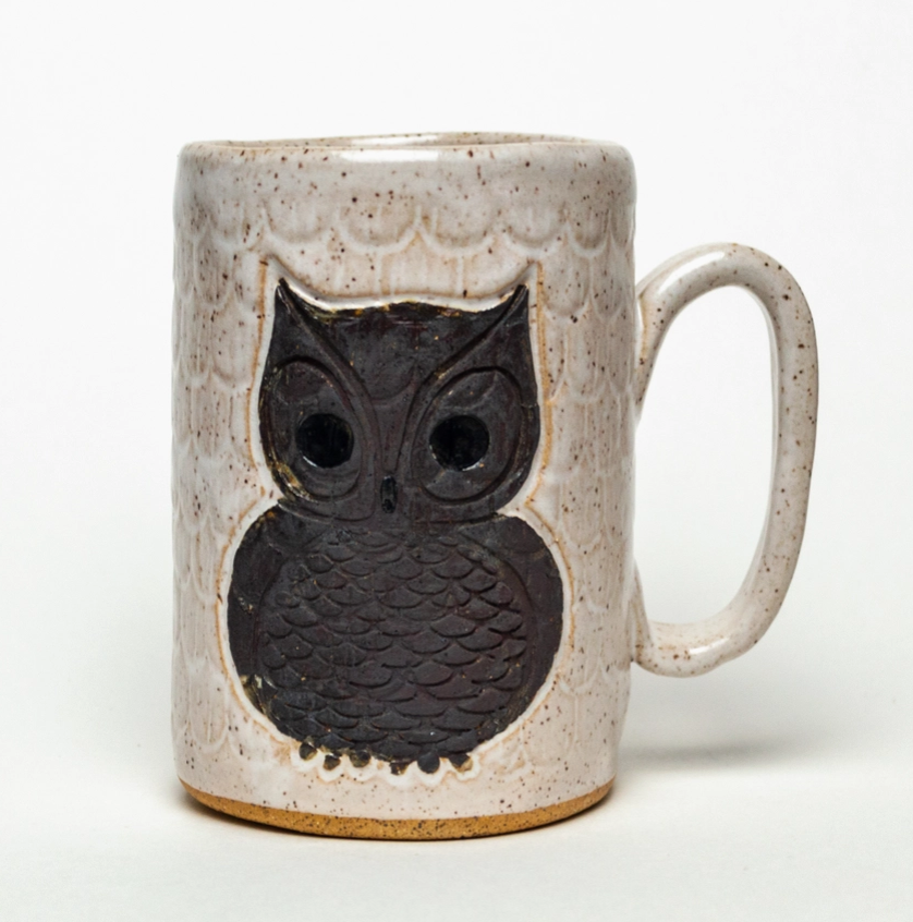 Ceramic Owl 16 oz mug