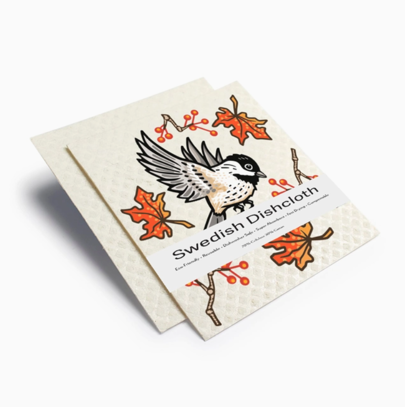 Bird Swedish Dishcloth