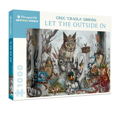 Puzzle Let the Outside In 1000-Piece By Greg “CRAOLA” Simkins