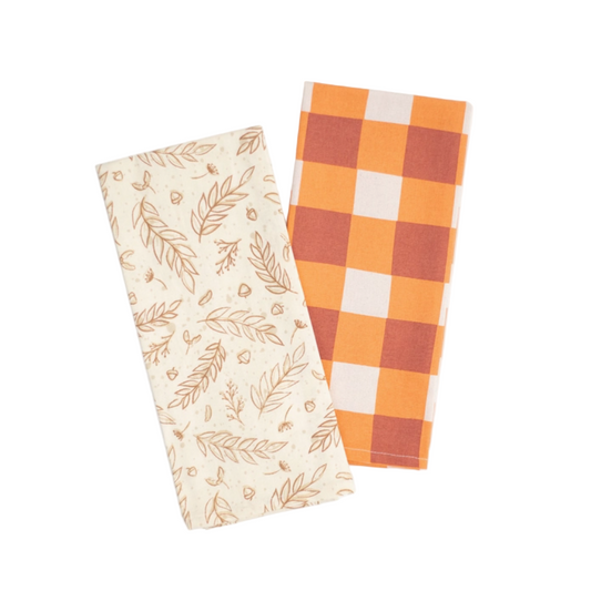 Loose Leaf Kitchen Towel Set