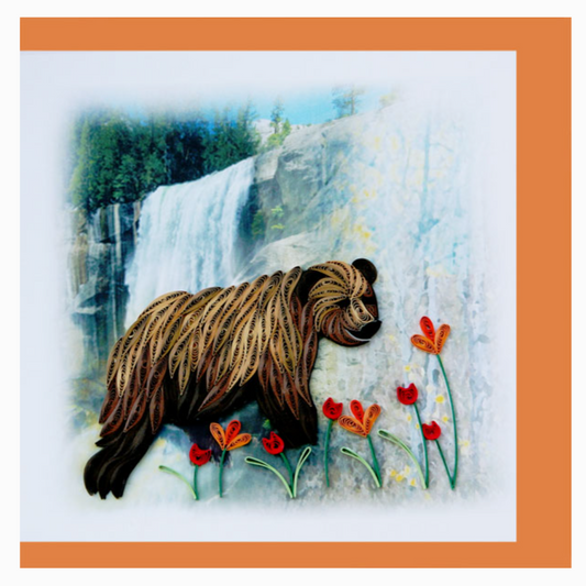 Grizzly Falls Notecard