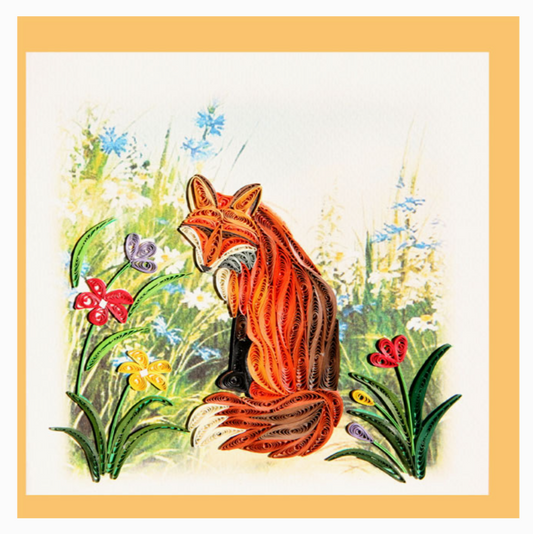 Florist Fox Notecard