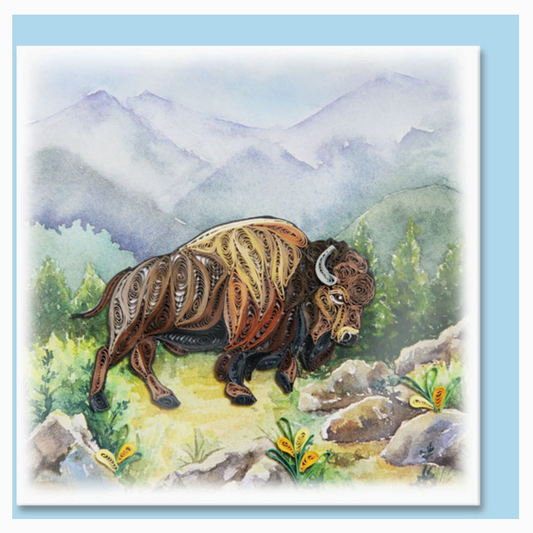 Bison Wanderer Notecard