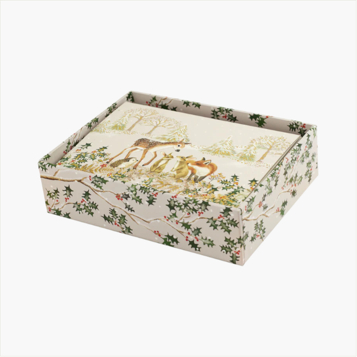 Furry Friends Small Boxed Holiday Cards