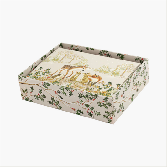 Furry Friends Small Boxed Holiday Cards