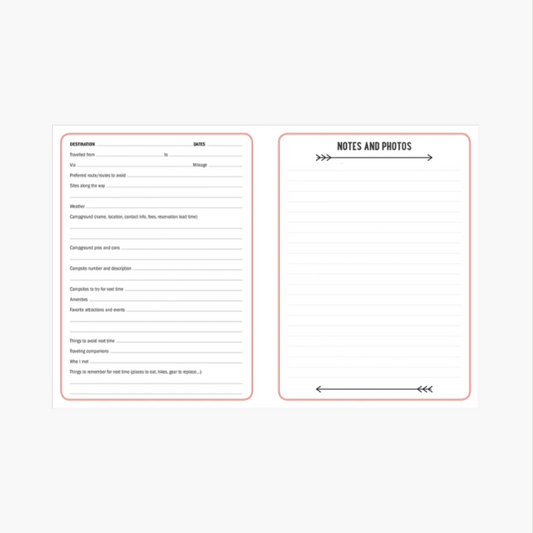 The Camping Logbook: Record Your Adventures