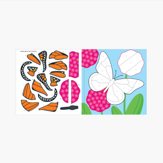 My First Color-By-Sticker Book - Butterflies & Bugs