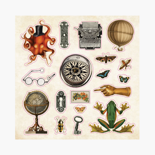 The Sticker Book of Curiosities