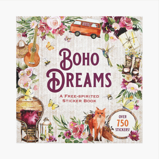 Boho Dreams Sticker Book