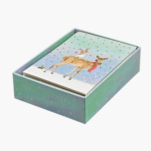 Winter Friends Small Boxed Holiday Cards