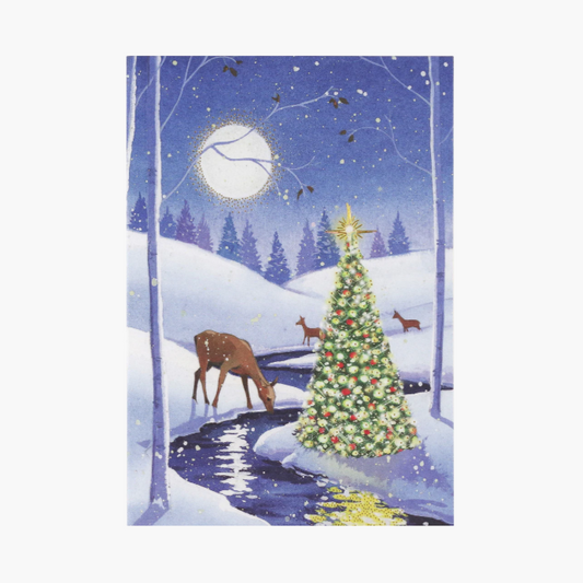 Tranquil Stream Small Boxed Holiday Cards