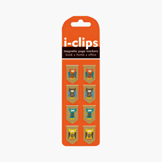 Owls i-clips Magnetic Page Markers