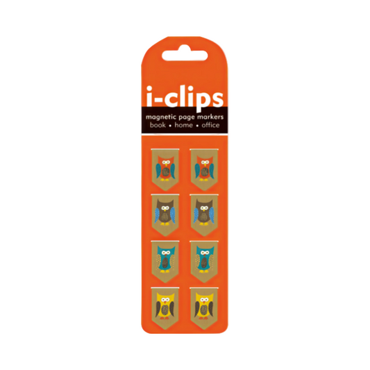 Owls i-clips Magnetic Page Markers