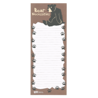 Notepad Bear Necessities