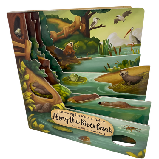 Along The Riverbank - Board Book