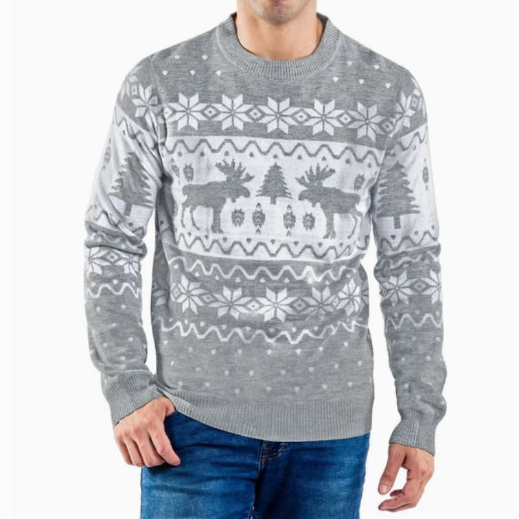 Merry Moose - Men Ugly Christmas Sweater