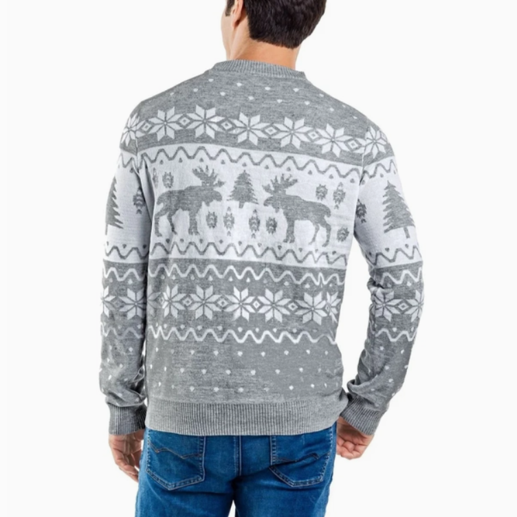 Merry Moose - Men Ugly Christmas Sweater