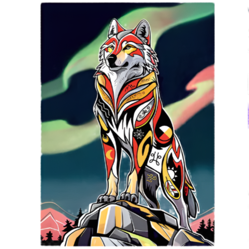 Magnet Spirit Wolf