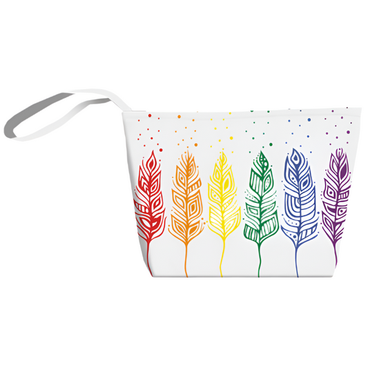 Small Tote Pride Feathers