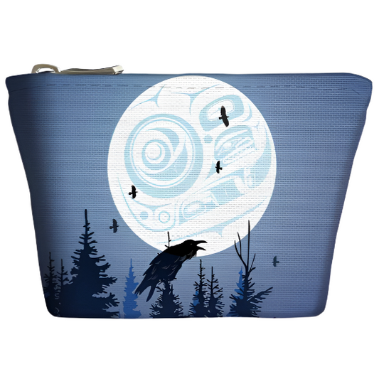 Coin Purse Raven Moon