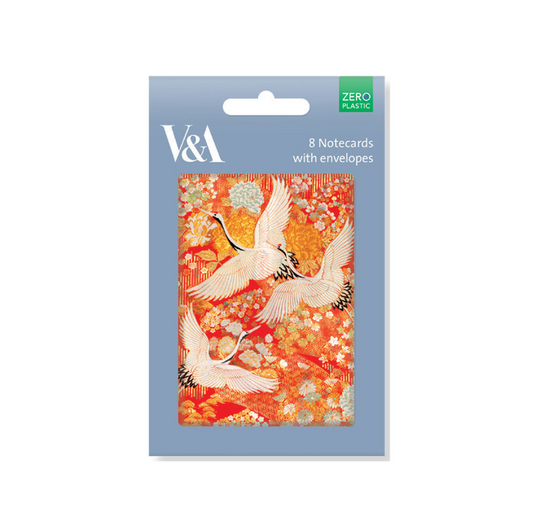 Kimono Cranes Card Set