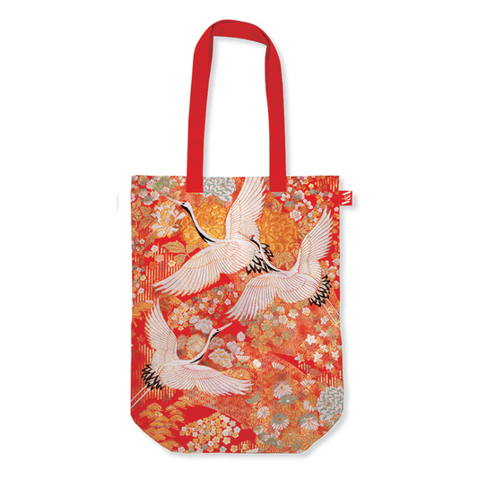 Kimono Cranes Tote Bag