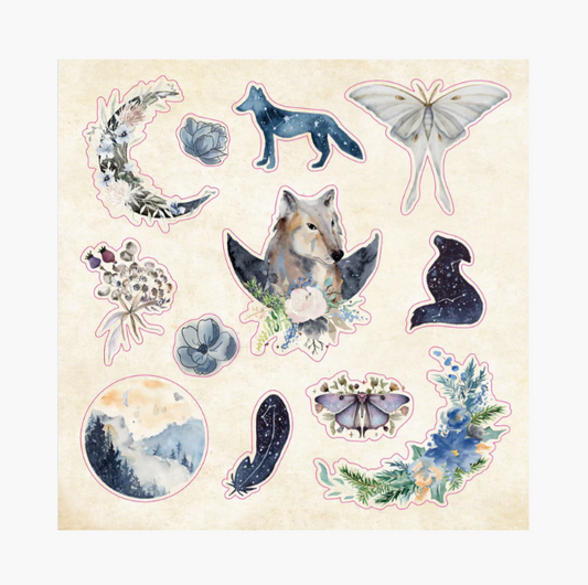 Celestial Wonders Sticker Book