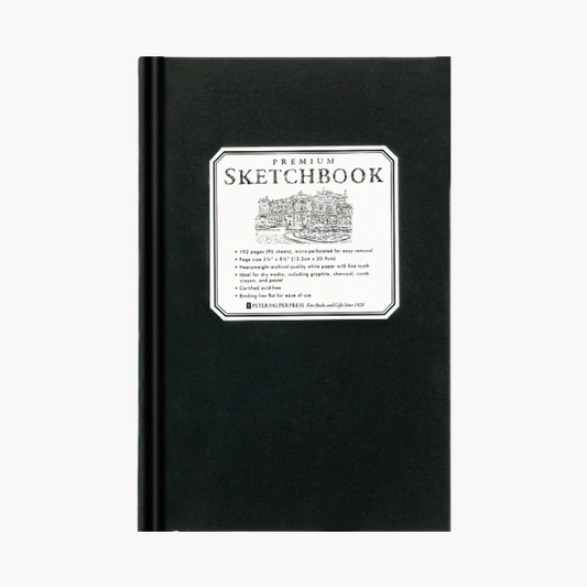 Small Black Premium Sketchbook