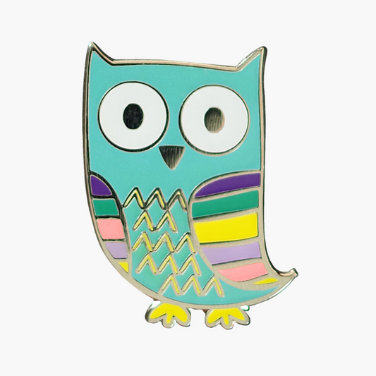 Owl Enamel Pin