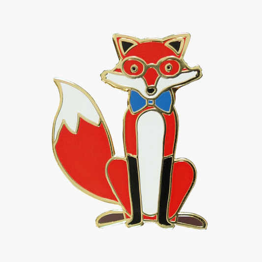 Fox Enamel Pin