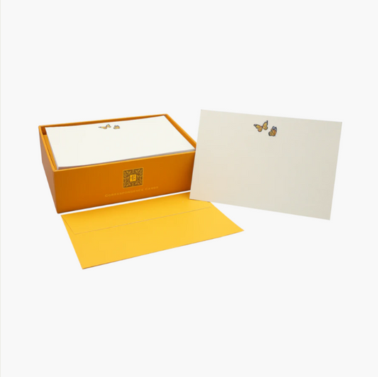 Monarch Butterflies Correspondence Cards