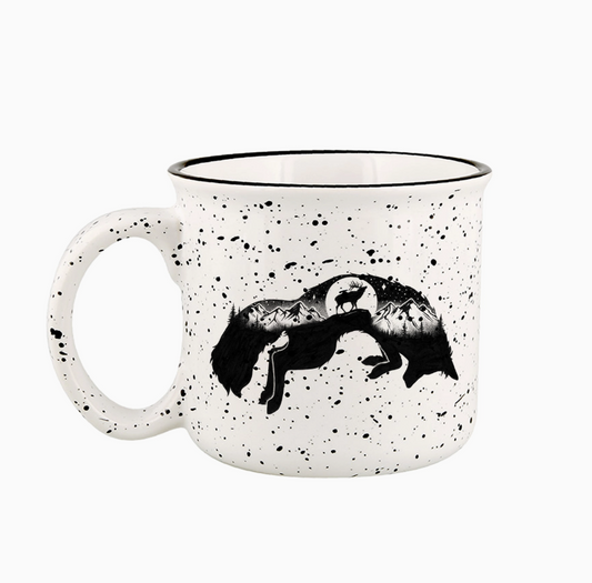 Fox and Mountains Mug