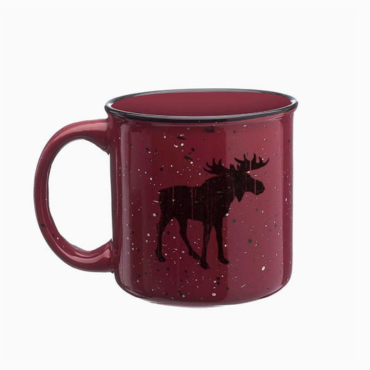 Rustic Moose Mug